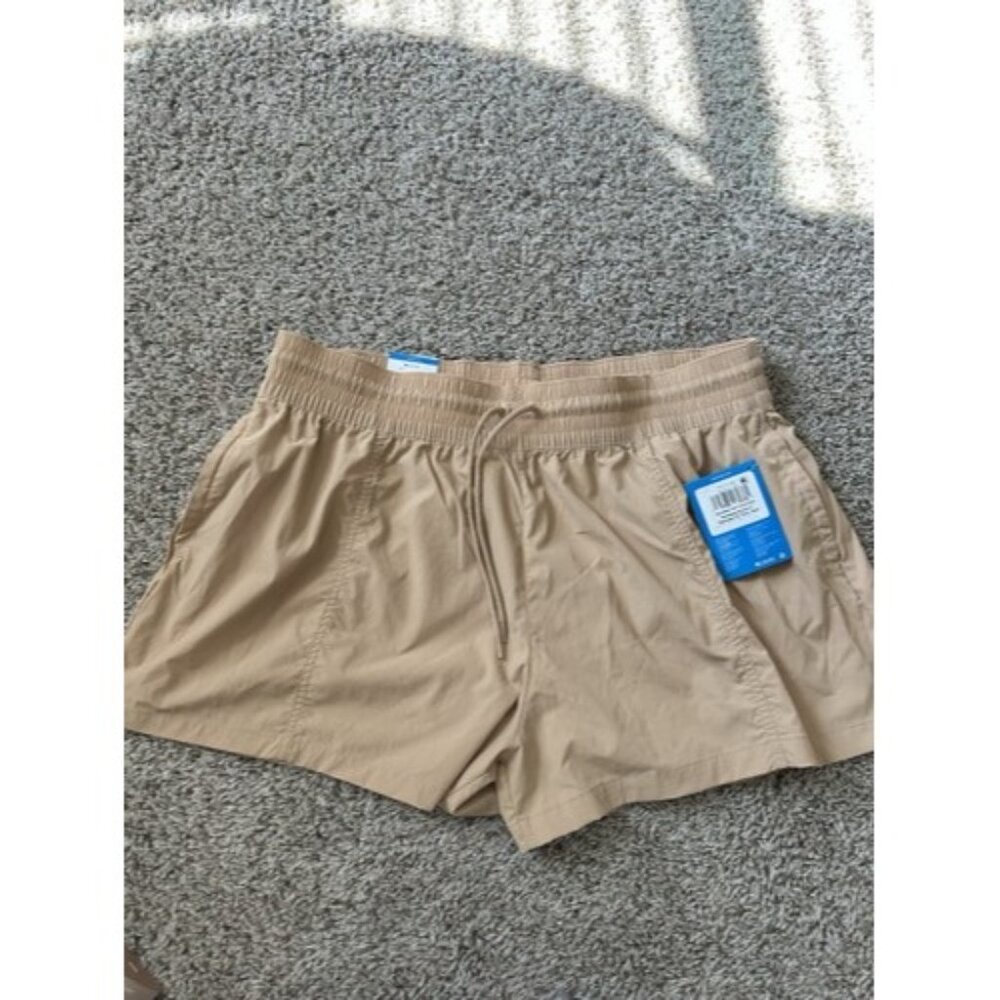 Columbia Women's Boundless Trek Shorts Size XL Extra Large Brown 3" Inseam